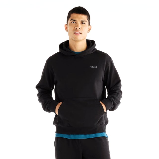 Klutch X NB コットンスウェットフーディ（Klutch X NB Cotton Sweat Hoodie） （CAVIAR）