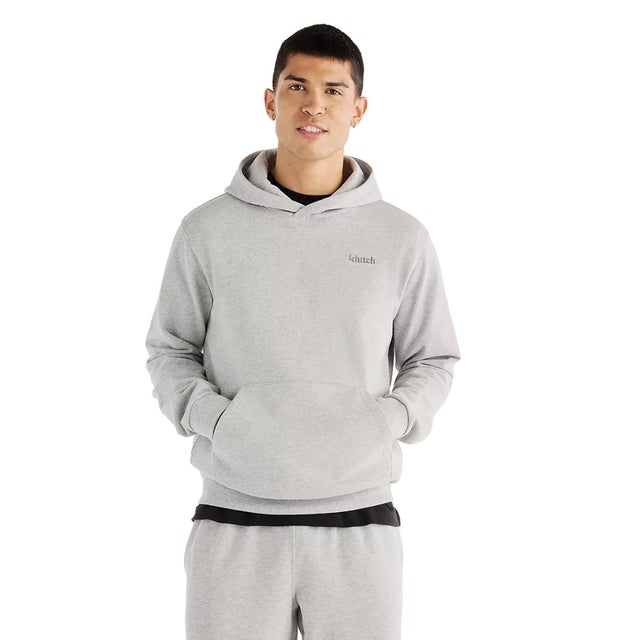 Klutch X NB コットンスウェットフーディ（Klutch X NB Cotton Sweat Hoodie） （Athletic Grey Heather）