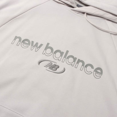 ニューバランス New Balance メンズ スウェットパーカー スウェットフーディ(裏毛)_Trackside  MT62W318 （グレーマター）｜詳細画像