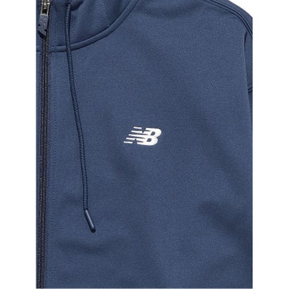 ニューバランス/メンズ/ダブルニットフーディ 裏起毛 （NAVY）｜詳細画像
