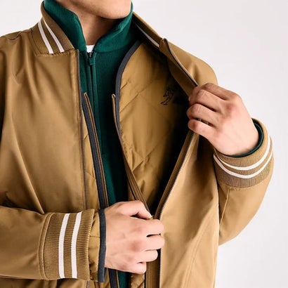 大谷翔平 シグネチャー 2in1 バーシティジャケット（大谷翔平 Signature 2in1 Varsity Jacket） （Bark）｜詳細画像