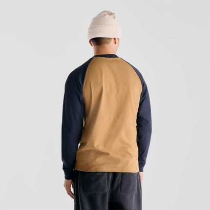 大谷翔平 シグネチャーラグランロングスリーブTシャツ（大谷翔平 Signature Raglan Long Sleeve T-Shirt） （Bark）｜詳細画像