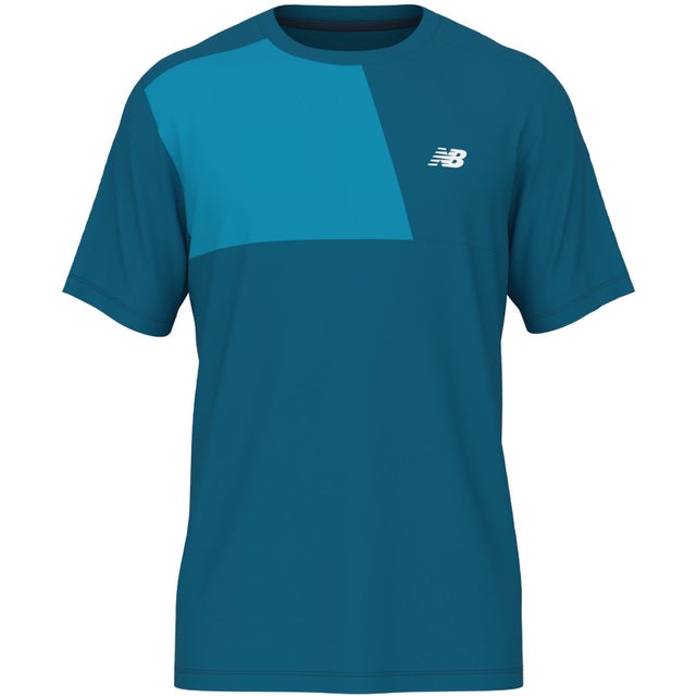 Sport Block ショートスリーブTシャツ メンズ 半袖 トップス 吸湿速乾 スタンダードフィット トレーニ （NOS ノースシー）