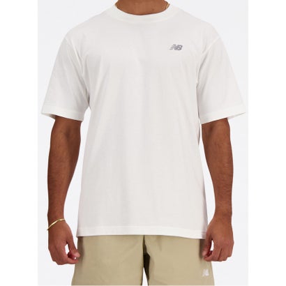 ニューバランス New Balance ニューバランススモールロゴショートスリーブTシャツ New Balance Small logo ショートスリーブTシャ （WT ホワイト）｜詳細画像
