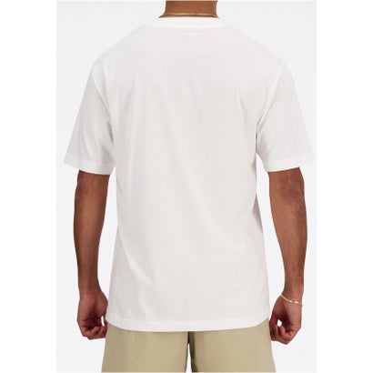 ニューバランス New Balance ニューバランススモールロゴショートスリーブTシャツ New Balance Small logo ショートスリーブTシャ （WT ホワイト）｜詳細画像