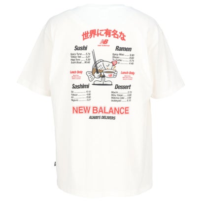 ニューバランス New Balance RAMEN T-SHIRT MT61H51D （WT ホワイト）｜詳細画像