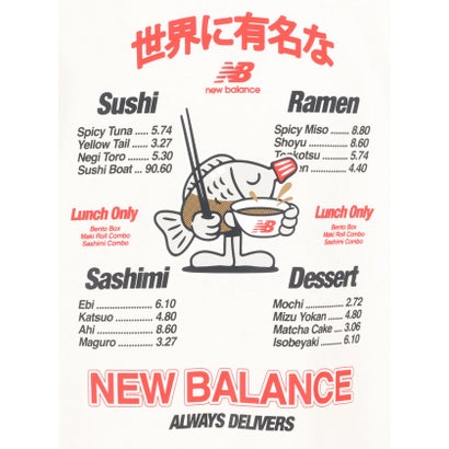 ニューバランス New Balance RAMEN T-SHIRT MT61H51D （WT ホワイト）｜詳細画像