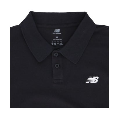 ニューバランス New Balance ニューバランス New Balance COTTON PIQUE POLO MT51519 （BK ブラック）｜詳細画像
