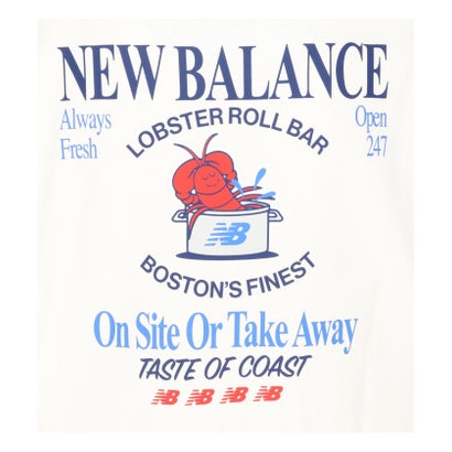 ニューバランス New Balance LOBSTER ROLL T-SHIRT MT61Y1F6 （WT ホワイト）｜詳細画像