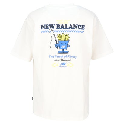 ニューバランス New Balance FISH AND CHIPS T-SHIRT MT61I5BM （WT ホワイト）｜詳細画像