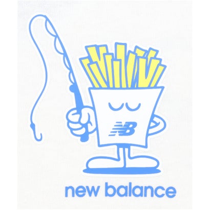 ニューバランス New Balance FISH AND CHIPS T-SHIRT MT61I5BM （WT ホワイト）｜詳細画像