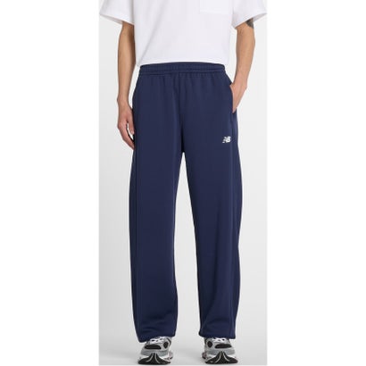 ニューバランス New Balance KNIT STRAIGHT PANT ストレートパンツ ズボン ボトムス トレーニング リラックスフィット ハンドポケッ （TNV チームネイビー）｜詳細画像