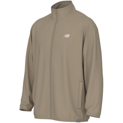 ニューバランス New Balance KNIT TRACK JACKET フルジップジャケット トレーニング ニット素材 リラックスフィット リフレクティブ （SOT ストーンウェア）｜詳細画像