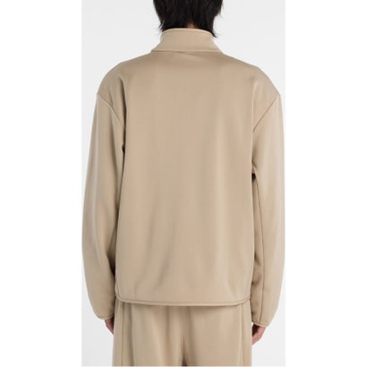 ニューバランス New Balance KNIT TRACK JACKET フルジップジャケット トレーニング ニット素材 リラックスフィット リフレクティブ （SOT ストーンウェア）｜詳細画像