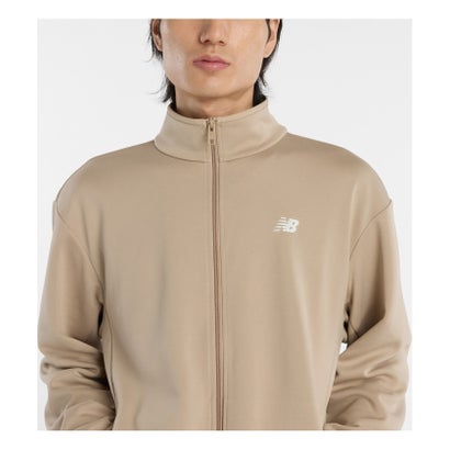 ニューバランス New Balance KNIT TRACK JACKET フルジップジャケット トレーニング ニット素材 リラックスフィット リフレクティブ （SOT ストーンウェア）｜詳細画像