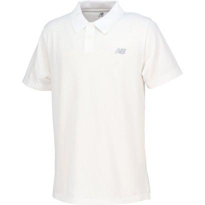 ニューバランス New Balance ニューバランス New Balance COTTON PIQUE POLO MT51519 （WT ホワイト）｜詳細画像
