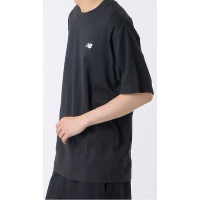 ニューバランス New Balance ニューバランススモールロゴショートスリーブTシャツ New Balance Small logo ショートスリーブTシャ （BK ブラック）｜詳細画像