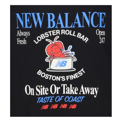 ニューバランス New Balance LOBSTER ROLL T-SHIRT MT61Y1F6 （BK ブラック）｜詳細画像