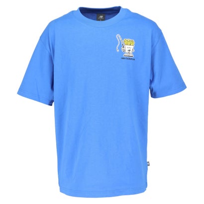 ニューバランス New Balance FISH AND CHIPS T-SHIRT MT61I5BM （AA2 ブルーバード）｜詳細画像