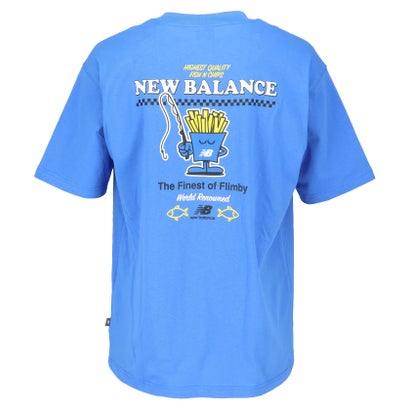 ニューバランス New Balance FISH AND CHIPS T-SHIRT MT61I5BM （AA2 ブルーバード）｜詳細画像