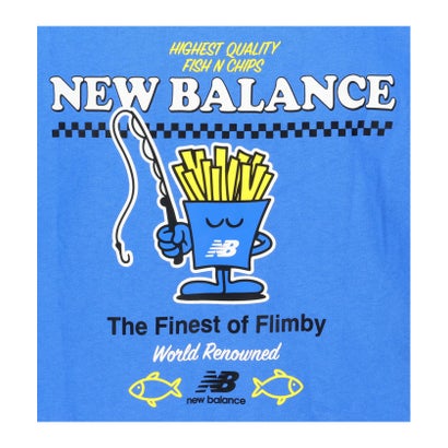 ニューバランス New Balance FISH AND CHIPS T-SHIRT MT61I5BM （AA2 ブルーバード）｜詳細画像