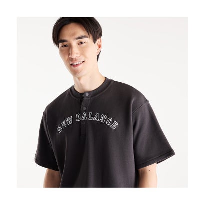 ニューバランス/メンズ/大谷翔平シグネチャーヘンリーネックショートスリーブTシャツ （GRAY）｜詳細画像