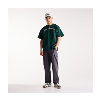 ニューバランス/メンズ/大谷翔平シグネチャーヘンリーネックショートスリーブTシャツ （GREEN）｜詳細画像