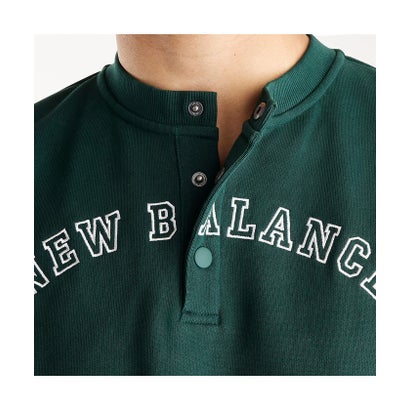 ニューバランス/メンズ/大谷翔平シグネチャーヘンリーネックショートスリーブTシャツ （GREEN）｜詳細画像