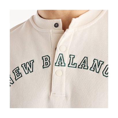 ニューバランス/メンズ/大谷翔平シグネチャーヘンリーネックショートスリーブTシャツ （BEIGE）｜詳細画像