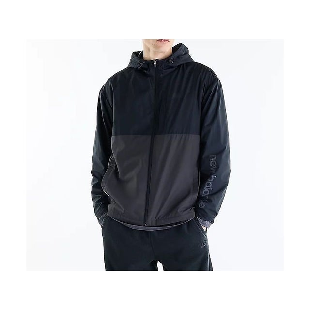 /メンズ/ウーブントラックジャケット 裏トリコット起毛 （BLACK）