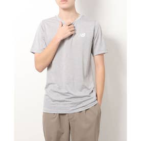 メンズ 半袖機能Tシャツ ショートスリーブTシャツ_ AMT11095 （グレー）