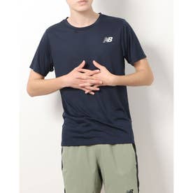 メンズ 半袖機能Tシャツ ショートスリーブ Tシャツ_ AMT01012 （ネイビー）