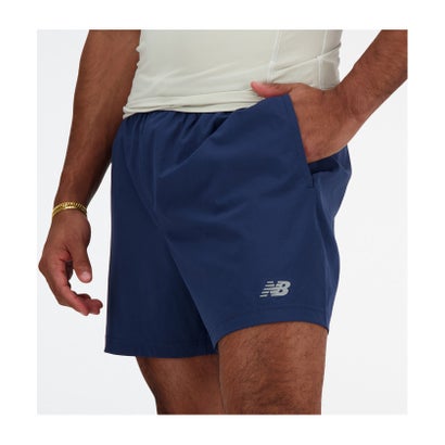 ニューバランス New Balance ニューバランス New Balance Sport Essentials ショーツ 5インチ インナーつき メンズ ショートパンツ ボトムス 吸汗速乾 軽量 ラ （NNY NBネイビー）｜詳細画像
