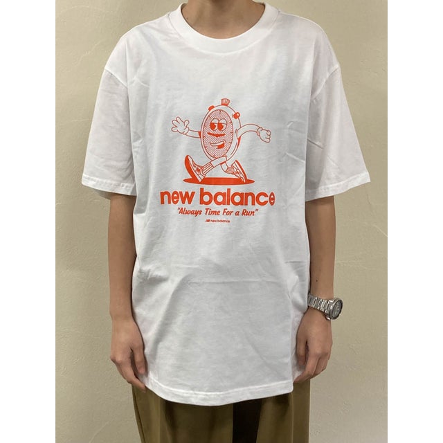 メンズ レディース Tシャツ NB Essentials Always ショートスリーブTシャツ MT31563 WM WT 半袖 綿100％ （ホワイトマルチ(WM)）