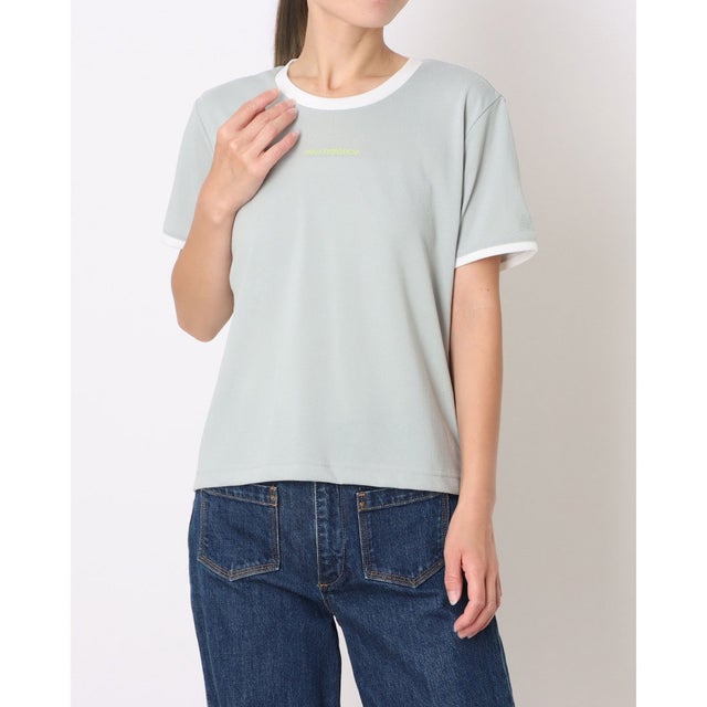 レディース 半袖Tシャツ ショートスリーブコンパクトTシャツ_ WT61D3AS （ローンスターグレー）