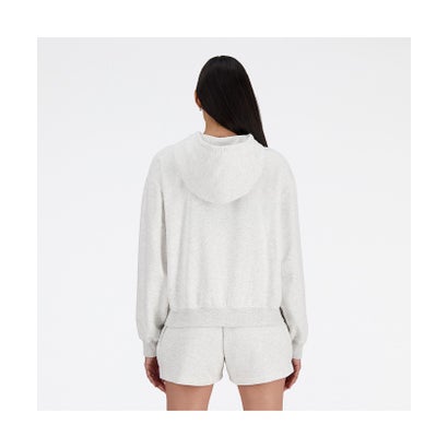 ニューバランス/レディス/Sport Essentials フレンチテリーフルジップ （GRAY）｜詳細画像