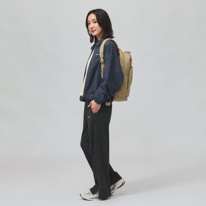 レディース ライフスタイルロングパンツ ワイドリブパンツ_ WB62U1A8 （ブラックセメント）｜詳細画像