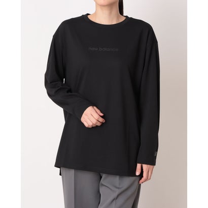 レディース 長袖機能Tシャツ ファンクションロングスリーブTシャツ_ WT62P7OZ （ブラック）｜詳細画像