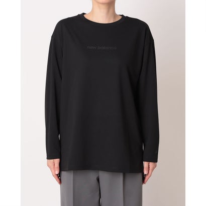 レディース 長袖機能Tシャツ ファンクションロングスリーブTシャツ_ WT62P7OZ （ブラック）｜詳細画像