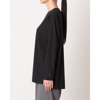 レディース 長袖機能Tシャツ ファンクションロングスリーブTシャツ_ WT62P7OZ （ブラック）｜詳細画像