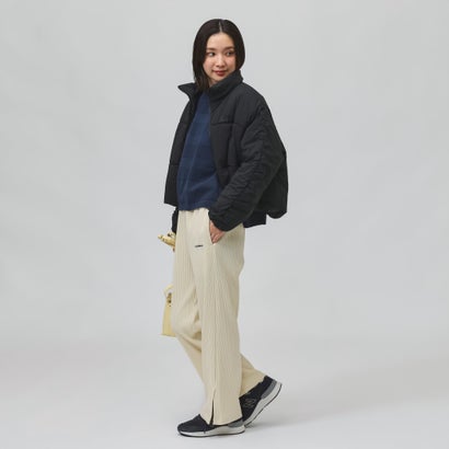 レディース ライフスタイルロングパンツ ワイドリブパンツ_ WB62U1A8 （リネン）｜詳細画像