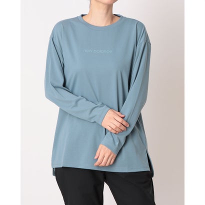 レディース 長袖機能Tシャツ ファンクションロングスリーブTシャツ_ WT62P7OZ （ジンクブルー）｜詳細画像