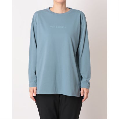 レディース 長袖機能Tシャツ ファンクションロングスリーブTシャツ_ WT62P7OZ （ジンクブルー）｜詳細画像