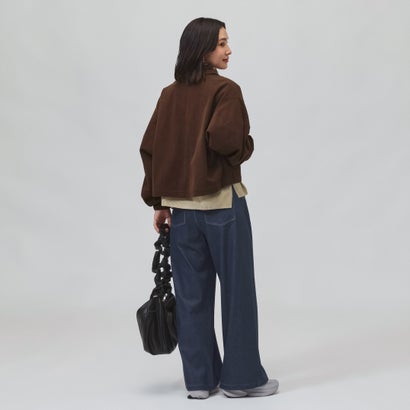 レディース ライフスタイルロングパンツ デニムスタイルワイドパンツ_ WB62N999 （ヴィンテージインディゴ）｜詳細画像