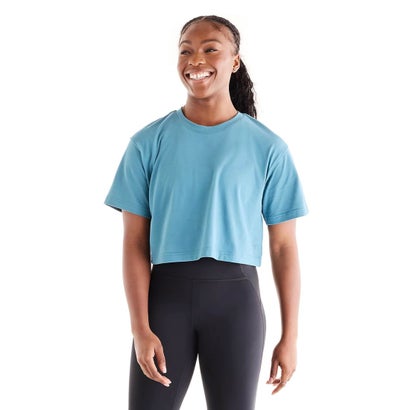 Klutch X NBクロップドバーサタイルTシャツ（Klutch X NB Cropped Versatile T-Shirt） （BIG TEAL）｜詳細画像