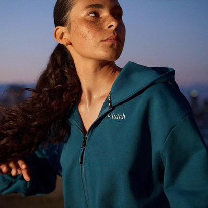 Klutch X NB コットンスウェットフルジップフーディ（Klutch X NB Cotton Sweat Full Zip Hoodie） （STREAMSONG）｜詳細画像