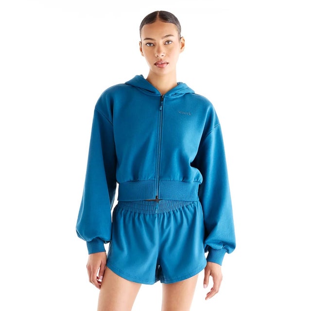 Klutch X NB コットンスウェットフルジップフーディ（Klutch X NB Cotton Sweat Full Zip Hoodie） （STREAMSONG）