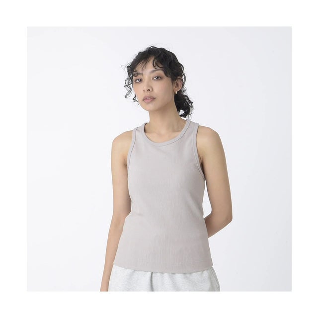 /レディス/Linear Heritage リブニットレーサータンク （GRAY）