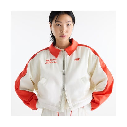 ニューバランス/レディス/スポーツレガシースタジアムジャケット （WHITE）｜詳細画像