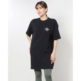 レディース 半袖Tシャツ グラフィック ドレス WD31501 （ブラック）